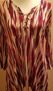 JM Collection Pullover Top